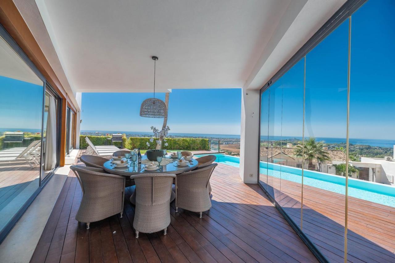 Vacation Marbella I Villa Paraiso The View, Infinity Heated Pool, Sea View, 24-7 Security, Golf Courses إِستيبونا المظهر الخارجي الصورة