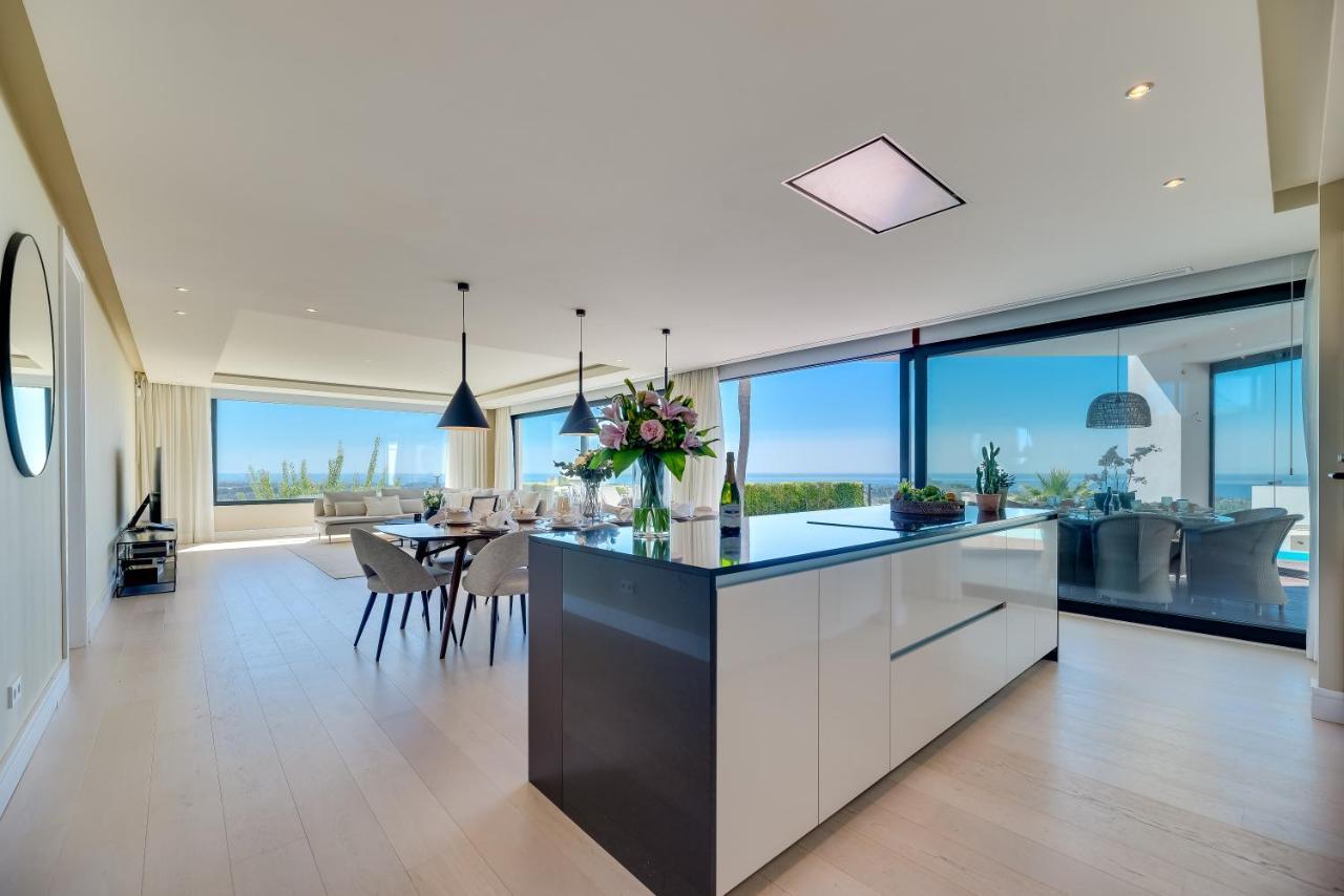 Vacation Marbella I Villa Paraiso The View, Infinity Heated Pool, Sea View, 24-7 Security, Golf Courses إِستيبونا المظهر الخارجي الصورة